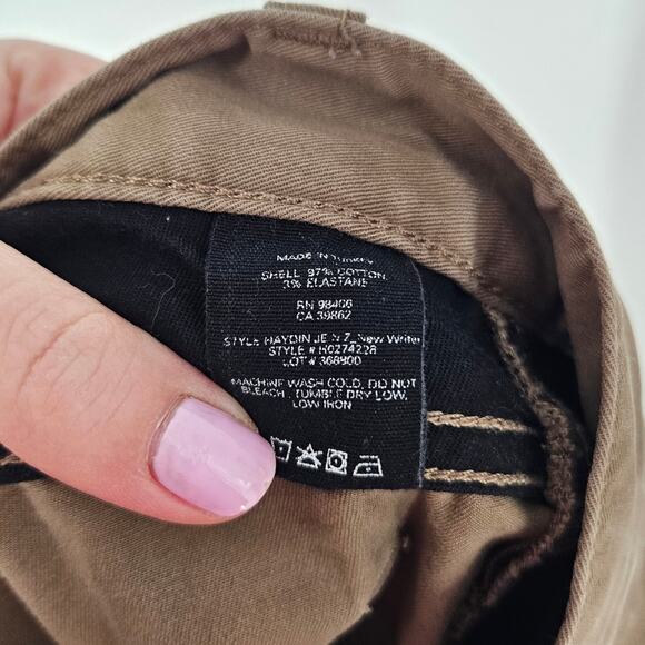 Theory Tan Haydin Straight Slim Fit Pants 30 - Picture 9 of 10